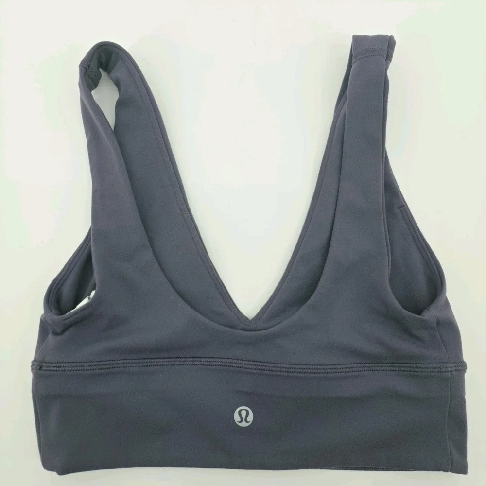 Lululemon Sports Bra Purple Women's Size 4 Bra LW2E34S.03